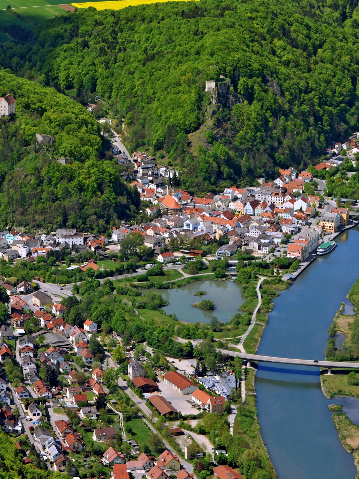 Luftbild Stadt Riedenburg