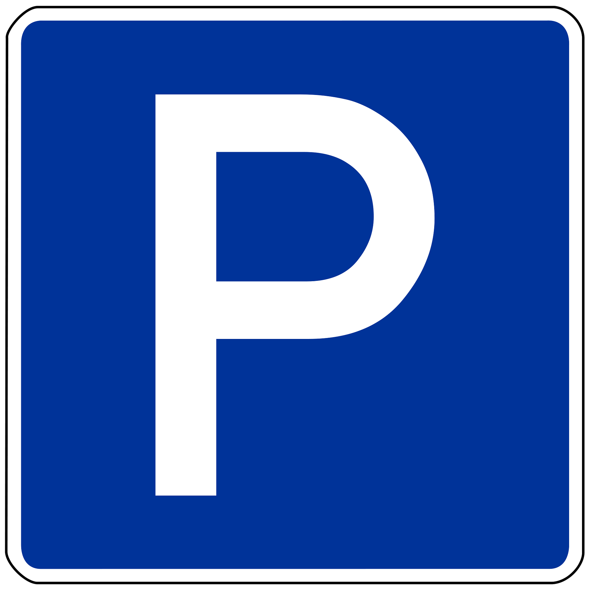 Auf diesem Bild sieht man das Parkplatzschild