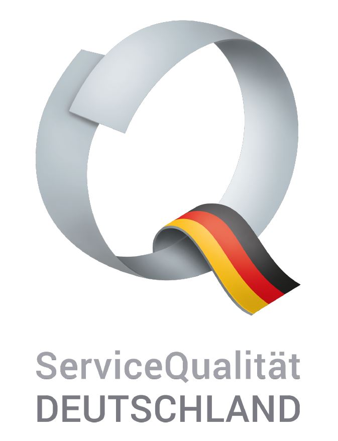 Auf diesem Bild sieht man das Service Q Logo