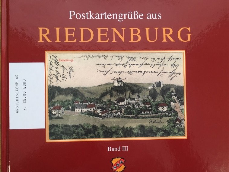 Buch Postkartengrüße aus Riedenburg