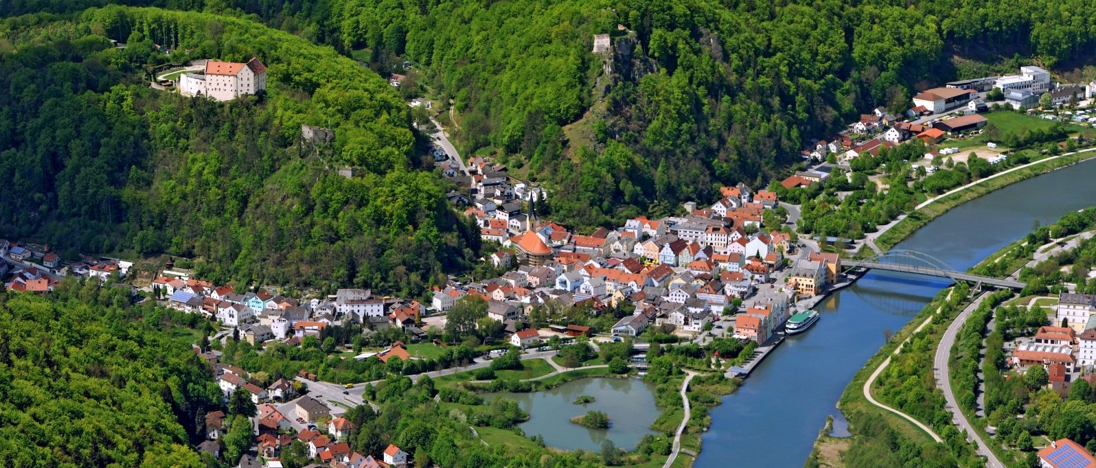 Luftbild Stadt Riedenburg